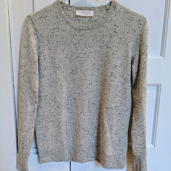 Everlane Cashmere Donegal Frost Sweater Everlane Cashmere Donegal Frost Sweater